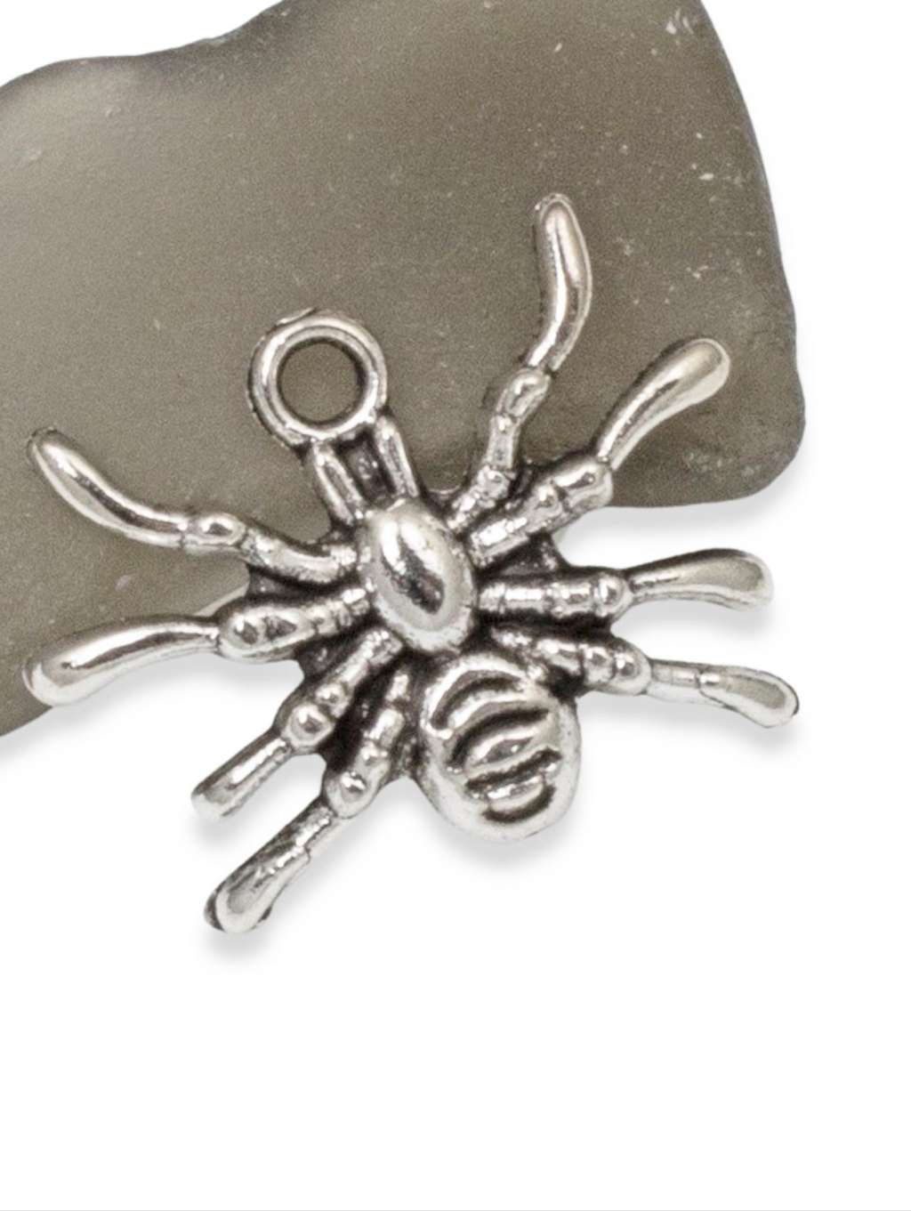 Silver Spider Charm